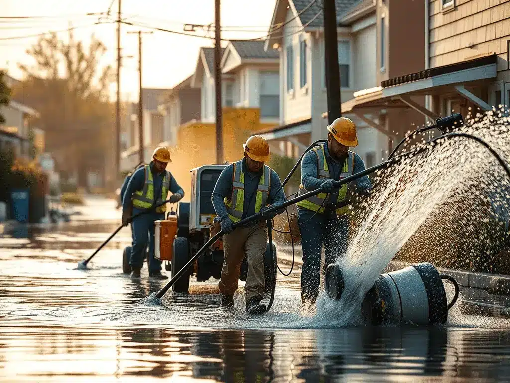 Emergency 24/7 flood service dispatch in Pacific Beach 92109. San Diego Flood Services provides expert water extraction and structural drying in PB.